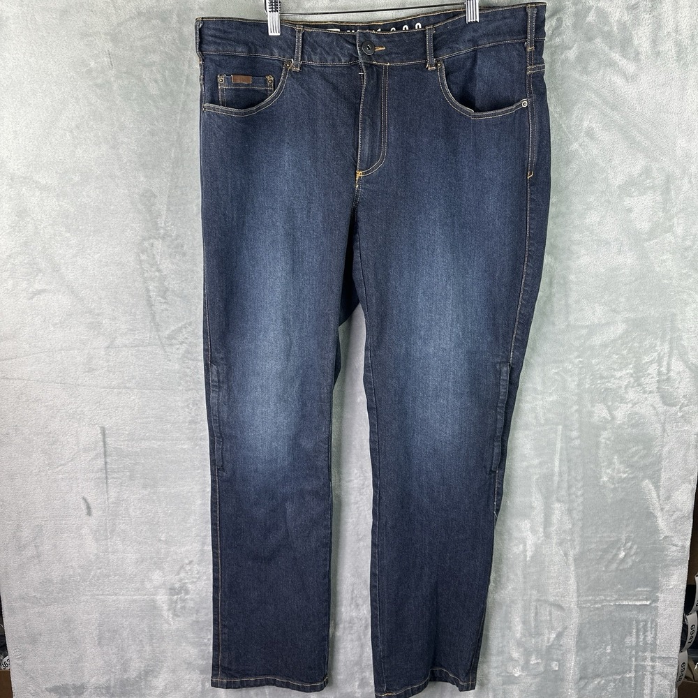Icon MH1000 Cordura Riding Jeans Men's 38x32 Dark Wash Motorcycle